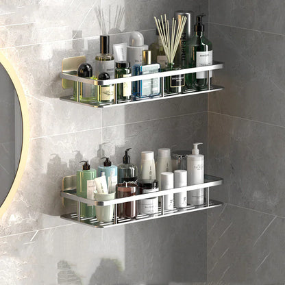 Sleek Wall-mounted Bathroom Shelf for Modern Spaces