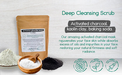Revitalize Your Skin with Our Activated Charcoal Mask