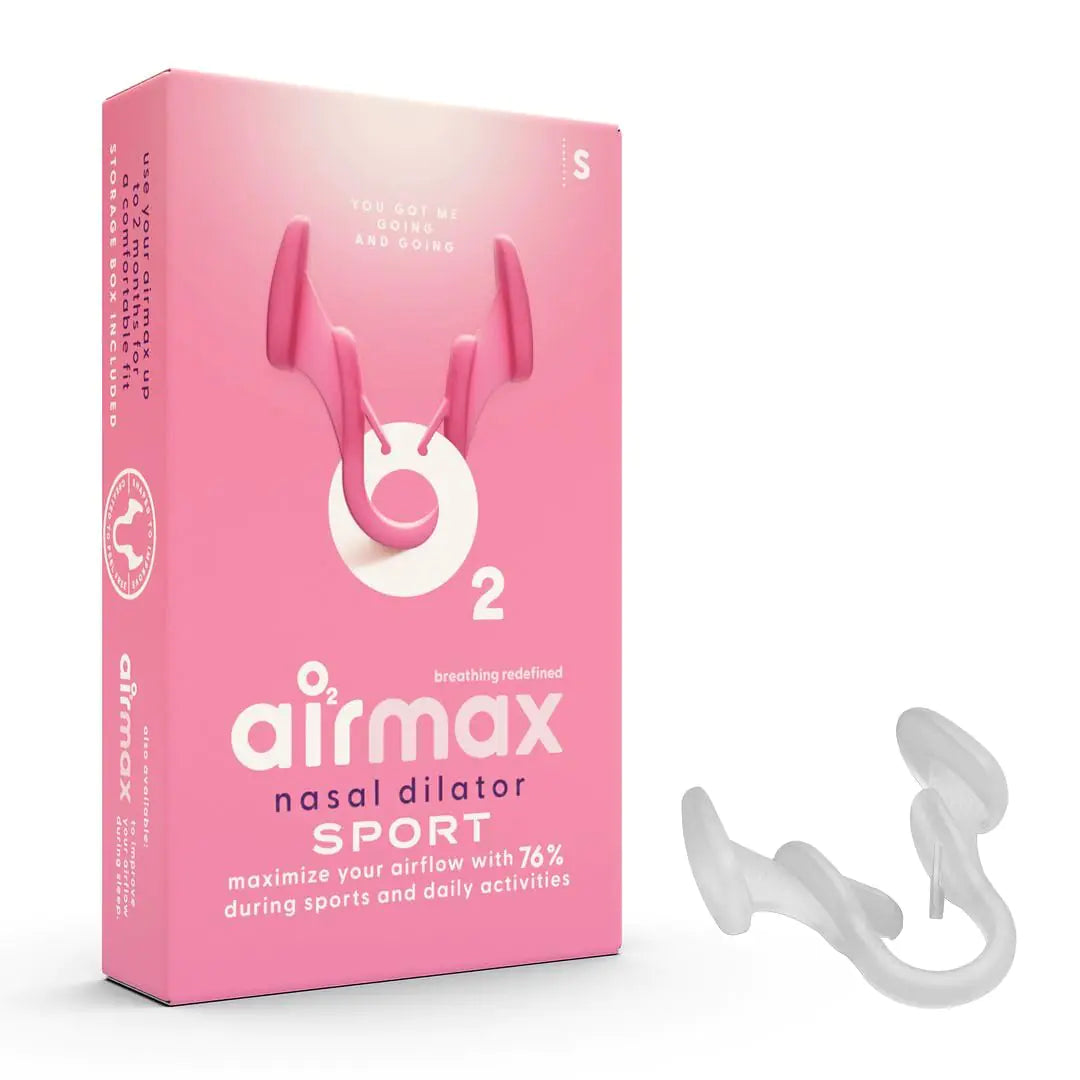 AIRMAX Nasal Dilators Sport for 76% More Airflow