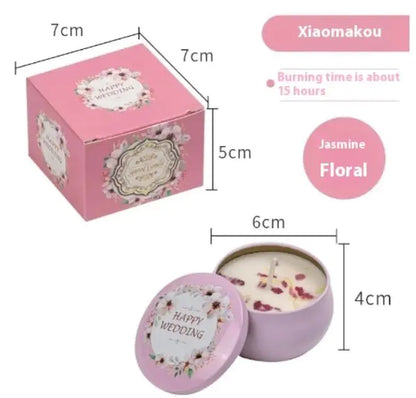 Dried Flower Fragrance Candle Flower Fragrance Incense Candle Delight