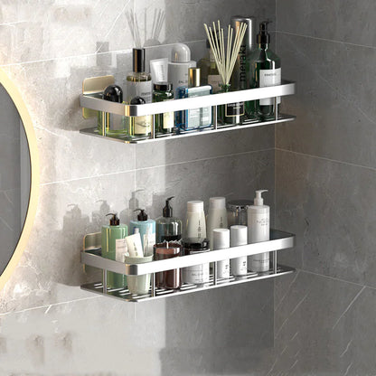 Sleek Wall-mounted Bathroom Shelf for Modern Spaces