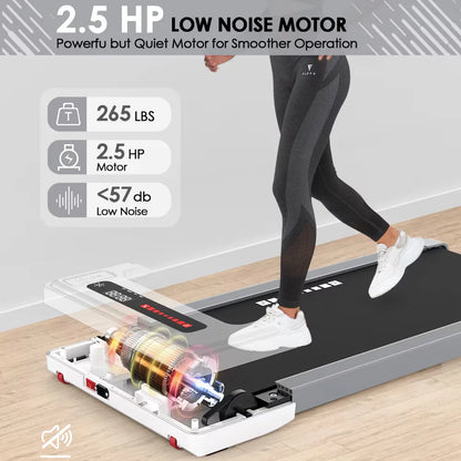 Portable Mini Treadmill for Under-Desk Fitness Workouts