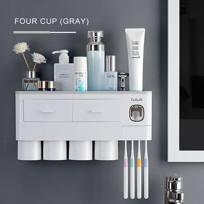 Bathroom Magnetic Storage Rack for Clutter-Free Organization