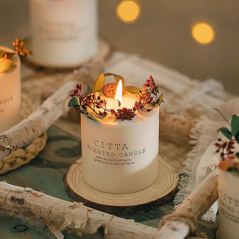 Premium Soy Wax Fragrance Candles for Elegant Atmosphere