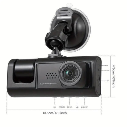 High-Definition Car Dash Cam for Day and Night Safety