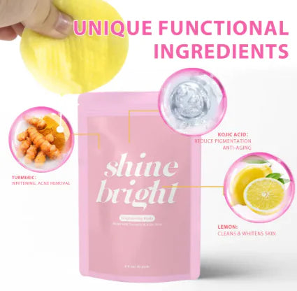 Turmeric Kojic Acid Clean Cotton Sheet Bags for Radiant Skin