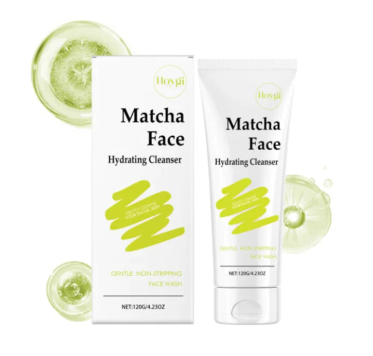 Matcha Moisturizing Facial Cleanser for Hydrated Skin