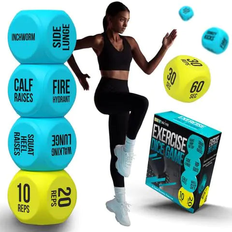 Skywin Exercise Dice Fun Workout Dice for Group Classes