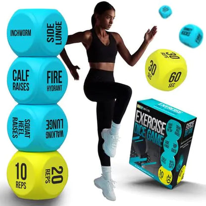 Skywin Exercise Dice Fun Workout Dice for Group Classes