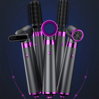 Five-in-One Hair Dryer Automatic Curling Iron for All Styles
