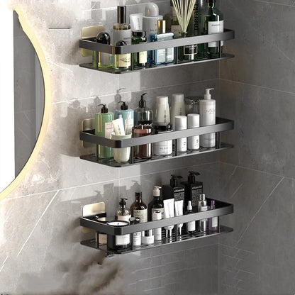 Sleek Wall-mounted Bathroom Shelf for Modern Spaces