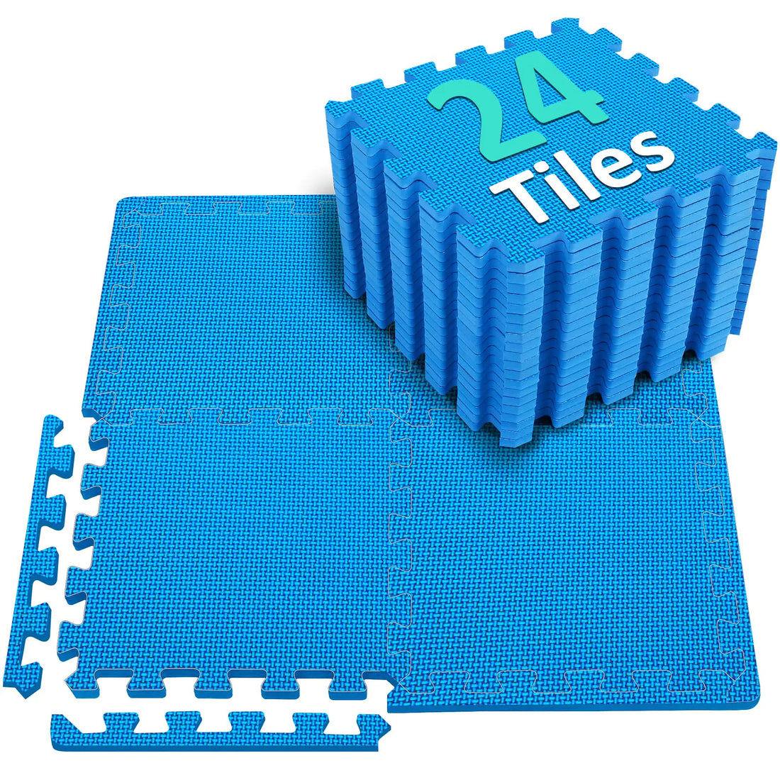 BEAUTYOVO Interlocking Floor Mats for Home Gym Workouts