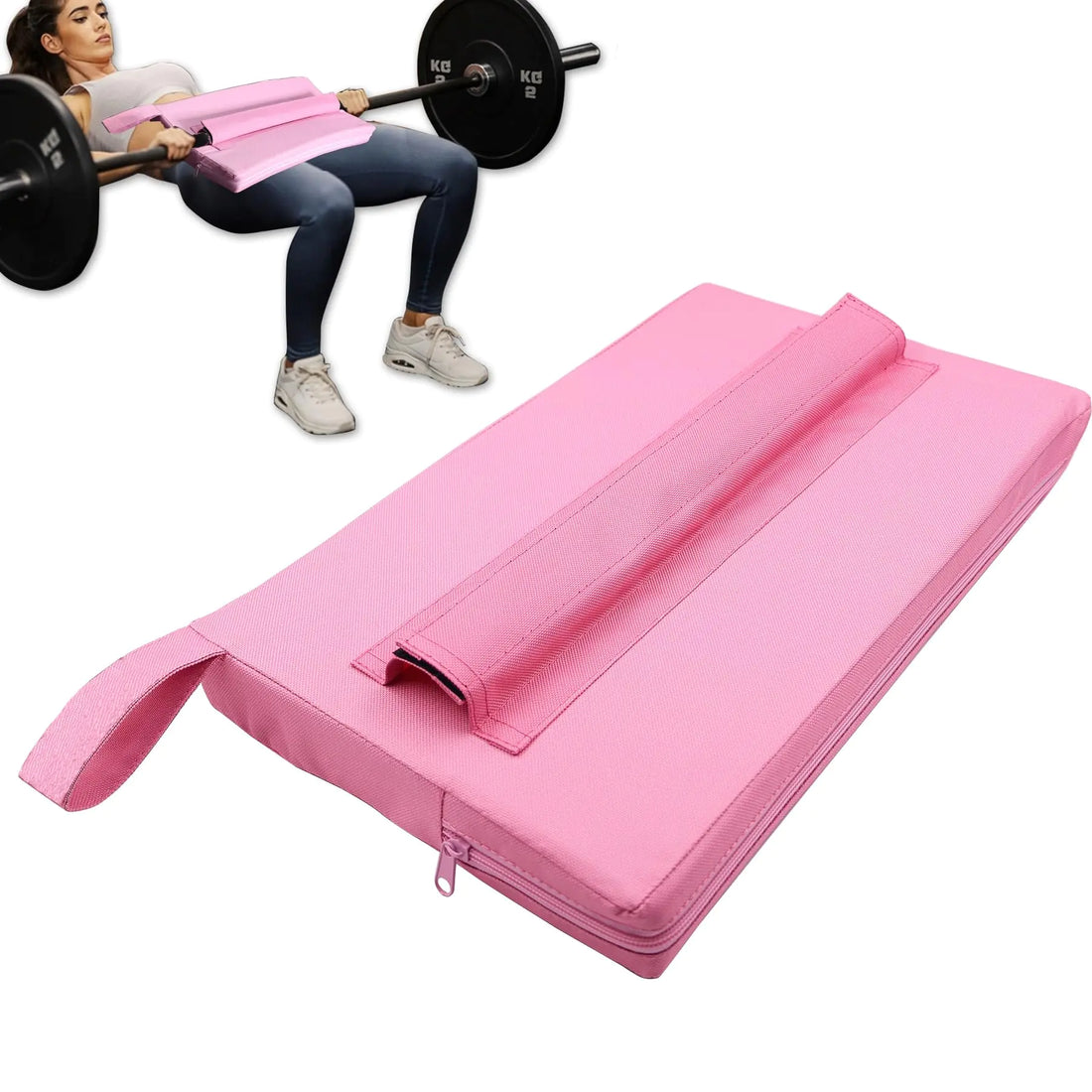 Lights Mountain Square Hip-Thrust Pad for Safe Weightlifting