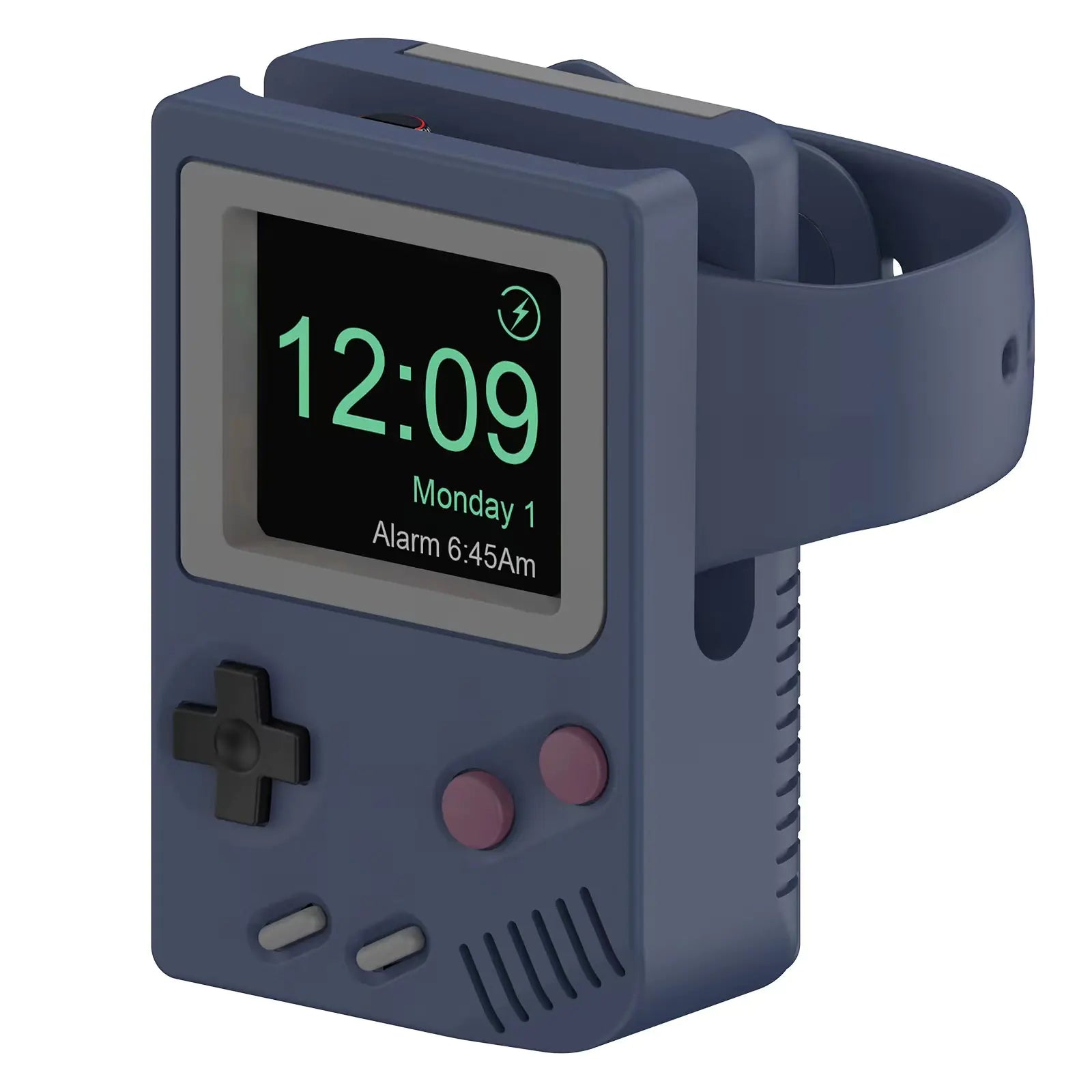 Silicone Charging Stand for Apple Watch – Premium, Minimalist, Travel-Friendly