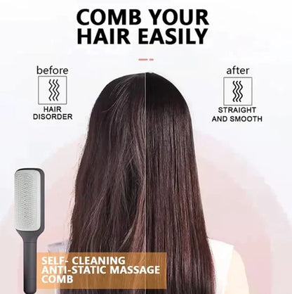 CleanSweep Hair Brush: Discover Ultimate Versatility and Style Today