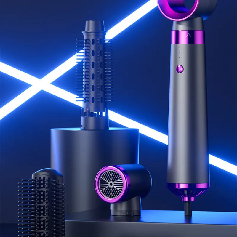 Five-in-One Hair Dryer Automatic Curling Iron for All Styles
