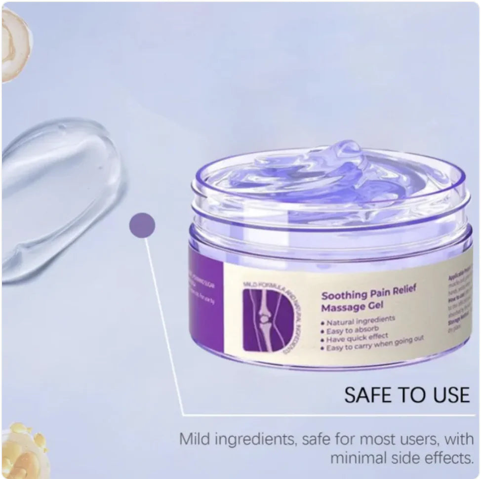 Purple Joint Pain Relief Gel for Quick Soothing Comfort