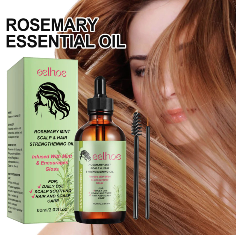 Nourishing Rosemary Hair Repair Essential Oil for Growth